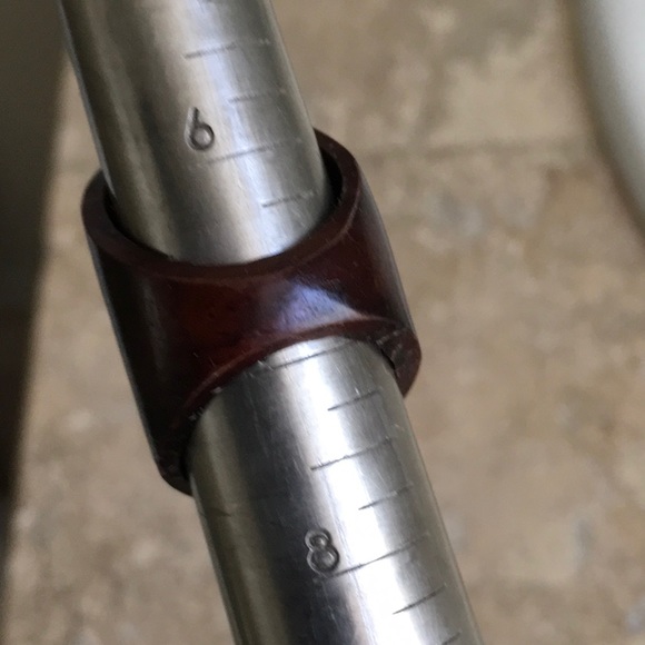 NWT Favorite Handmade Chunky Wood Ring! Boho Chic! - Picture 6 of 6